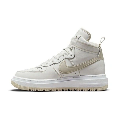 Pre-owned Nike Air Force 1 High Boot Light Bone Summit White Da0418-100 Af1 Shoes