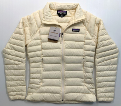 Pre-owned Patagonia Women's  Down Sweater Insulated Jacket 84684 Wool White (wlwt)