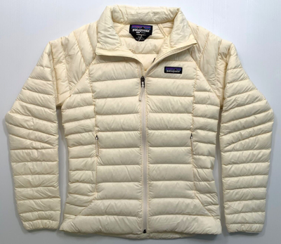 Pre-owned Patagonia Women's  Down Sweater Insulated Jacket 84684 Wool White (wlwt)