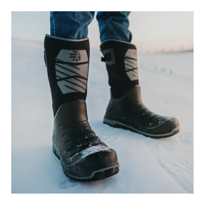 Pre-owned Lacrosse Aero Insulator 14" Black Polyurethane Outdoor Boots 664550 - All Sizes