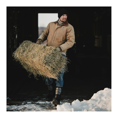 Pre-owned Lacrosse Aero Insulator 14" Black Polyurethane Outdoor Boots 664550 - All Sizes