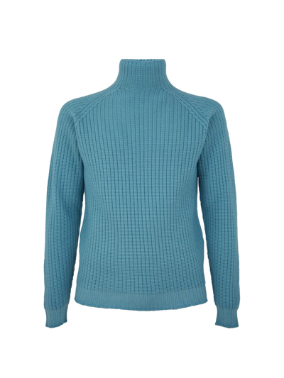 Shop Filippo De Laurentiis Raglan Sleeve Extra Fine Turtleneck Pullover
