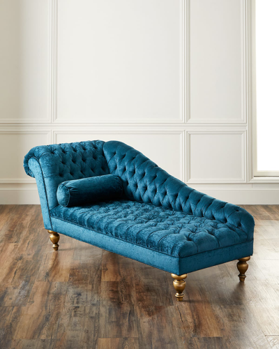 Shop Old Hickory Tannery Berlin Tufted Chaise
