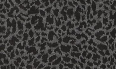 Shop Patrizia Luca Side Zip Leopard Print Top In Grey