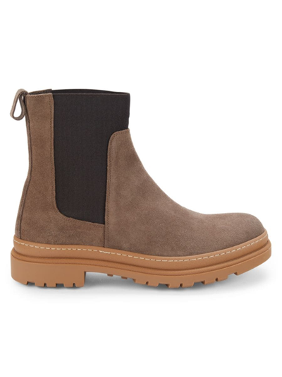 Shop To Boot New York Men's Shanahan Suede Chelsea Boots In Carafe