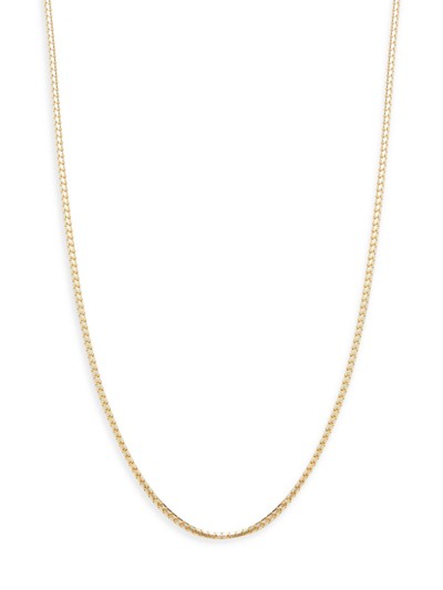 Shop Saks Fifth Avenue Women's 14k Yellow Gold Chain Necklace/18"