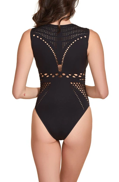 Hauty Seamless Teddy In Black