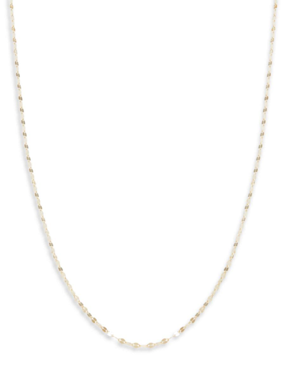 Shop Saks Fifth Avenue Women's 14k Yellow Gold Mirror Rolo Chain Necklace