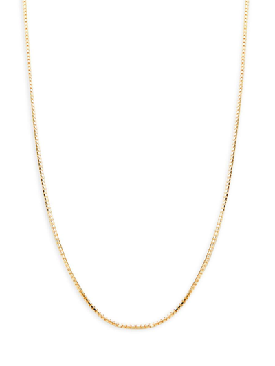Shop Saks Fifth Avenue Women's 14k Yellow Gold Ice Chain 20" Necklace