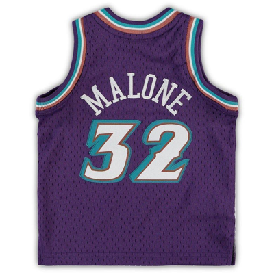 Shop Mitchell & Ness Infant  Karl Malone Purple Utah Jazz 1996/97 Retired Player Jersey