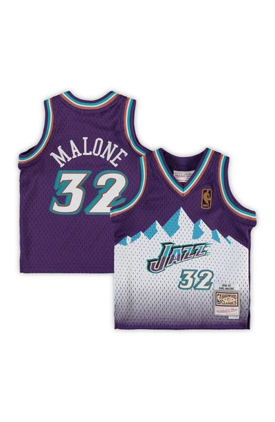 Shop Mitchell & Ness Infant  Karl Malone Purple Utah Jazz 1996/97 Retired Player Jersey