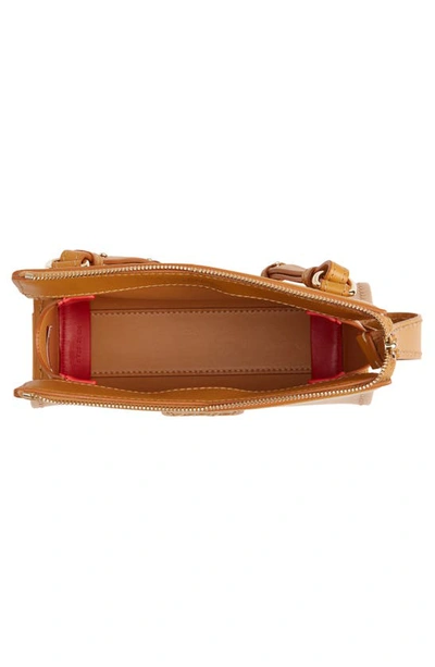 Shop Chloé Edith Leather Crossbody Pouch In Mustang Brown