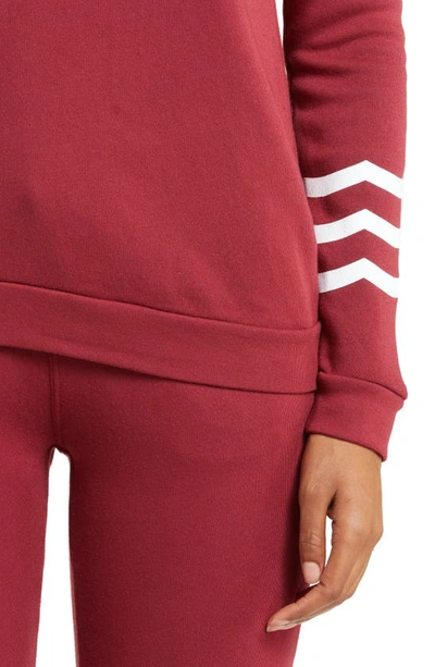Shop Sol Angeles Essential Pullover In Scarlet
