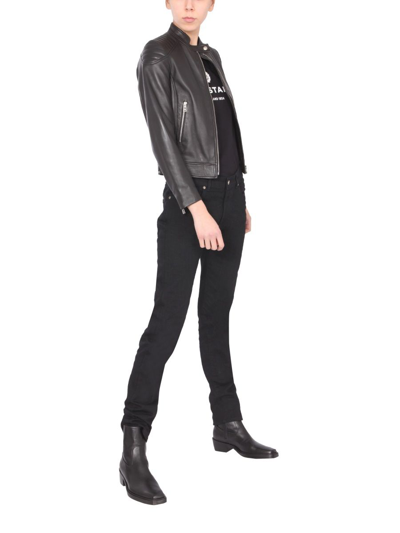 Shop Belstaff Women's Black Other Materials Outerwear Jacket