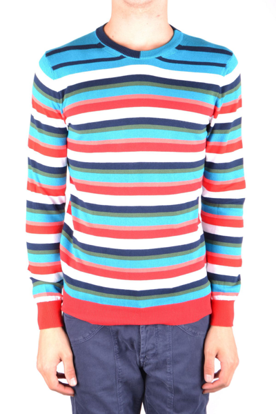 Shop Daniele Alessandrini Men's Multicolor Other Materials Sweater