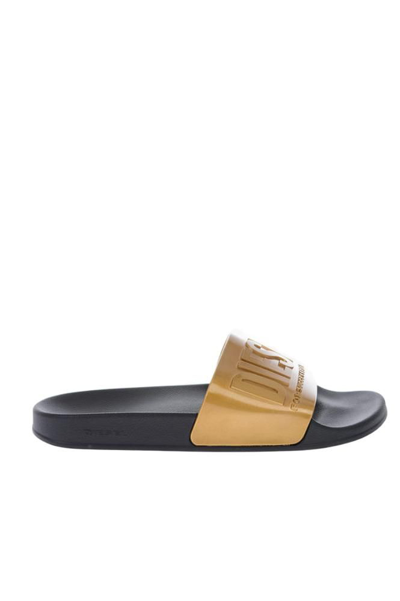 Shop Diesel Women's Black Other Materials Sandals