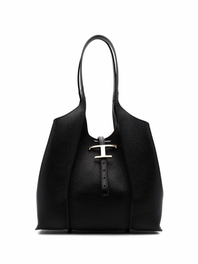 Shop Tod's Women's Black Leather Handbag