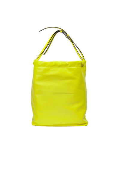 Shop N°21 Women's Yellow Leather Handbag