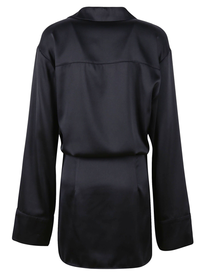 Shop Actualee Women's Black Polyester Dress
