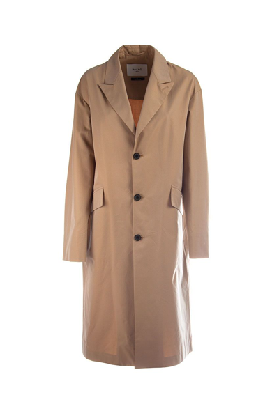 Shop Palto' Women's Beige Cotton Trench Coat