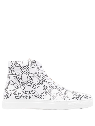 Shop Vivienne Westwood Men's White Other Materials Sneakers