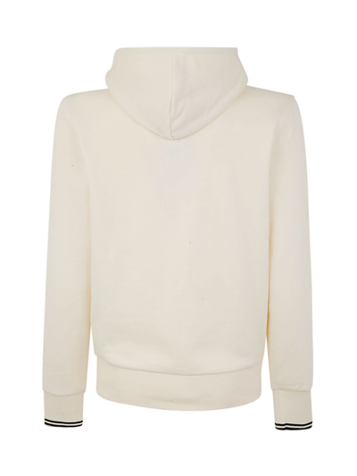 Shop Fred Perry Men's White Other Materials Sweatshirt