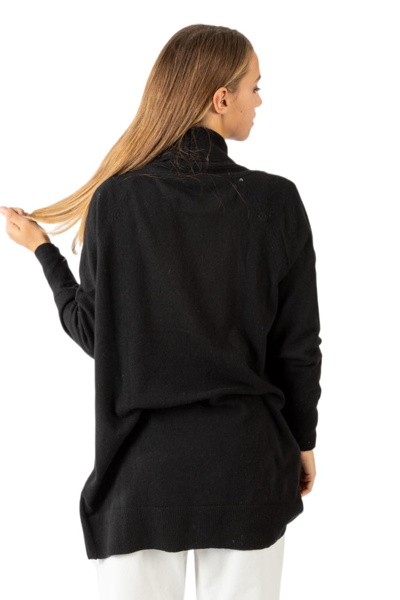 Purotatto Womens Black Cashmere Cardigan | ModeSens