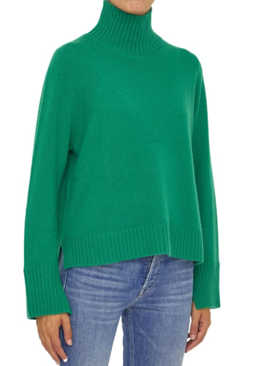 ALLUDE ALLUDE WOMEN'S GREEN OTHER MATERIALS SWEATER 2251117533 M