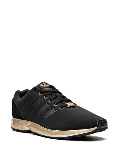 Adidas Originals Zx Flux Low-top Sneakers In Black | ModeSens