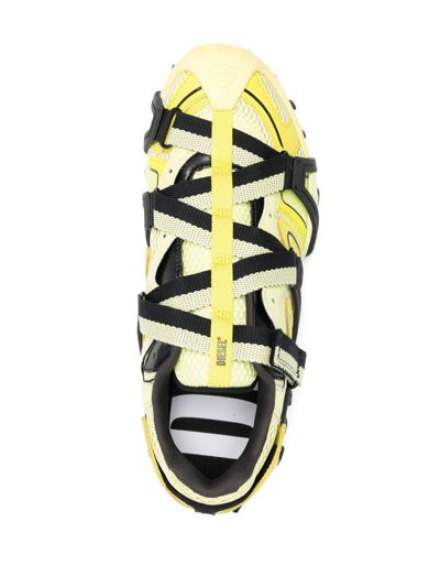 Shop Diesel S-prototype-cr W Sneakers In Yellow