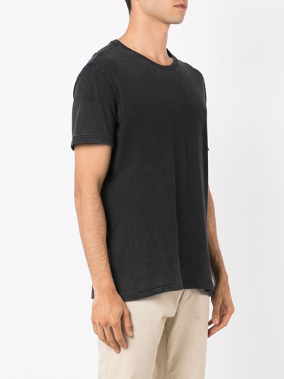 Shop Osklen Basic Round-neck T-shirt In Black