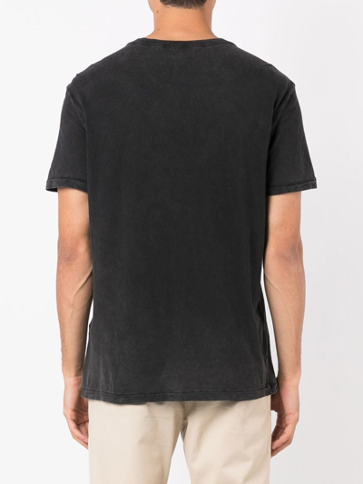 Shop Osklen Basic Round-neck T-shirt In Black
