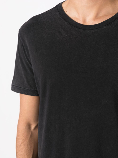 Shop Osklen Basic Round-neck T-shirt In Black