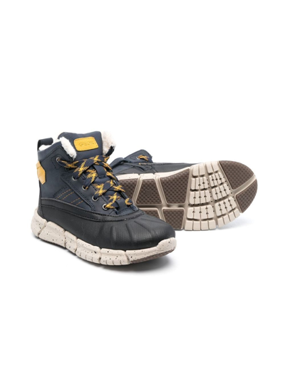 Geox Flexyper Abx Ankle Boots In Blue