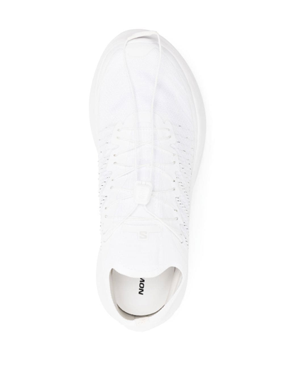 Shop Comme Des Garçons Low-top Slip-on Sneakers In White