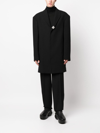 Shop Alyx Single-breasted Coat In Black