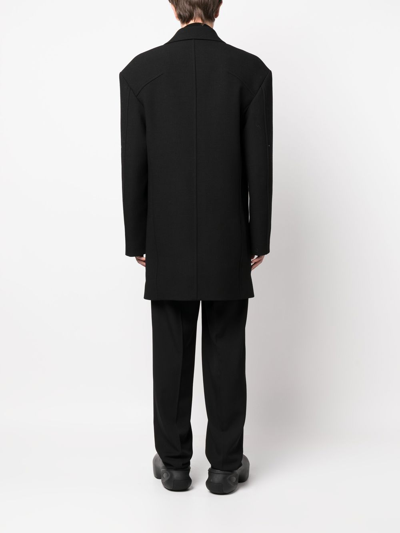 Shop Alyx Single-breasted Coat In Black