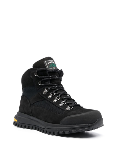 Shop Diemme Onè Hiker Lace-up Ankle Boots In Black