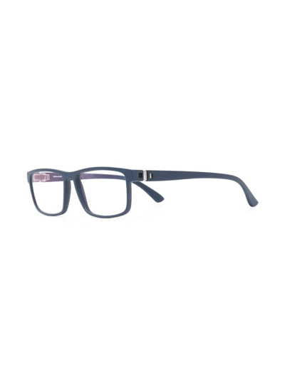 Mykita Square-frame Optical Glasses In Blue