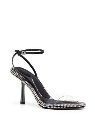 Alexander Wang Crystal-embellished 100mm Pumps In Black
