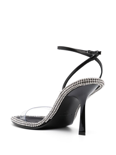 Alexander Wang Crystal-embellished 100mm Pumps In Black