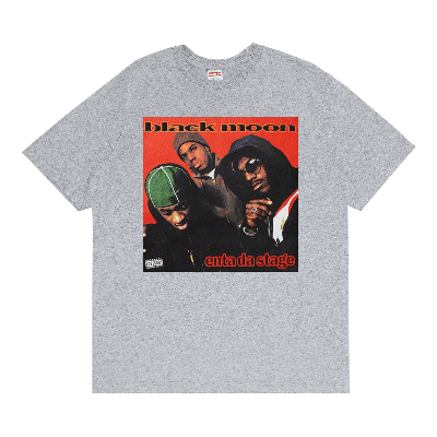 Pre-owned Supreme Enta Da Stage Tee 'heather Grey'
