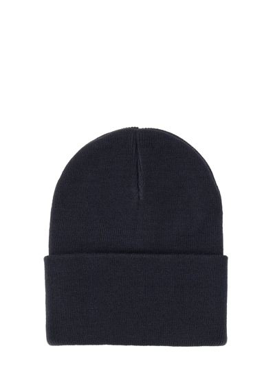 Shop Carhartt Knit Hat In Blu