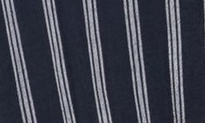 Boho Me Striped Tunic Dress In Navy
