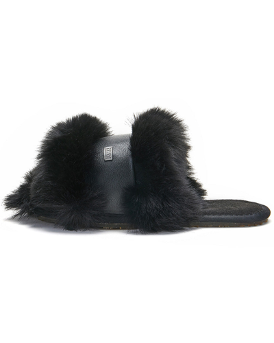 Shop Australia Luxe Collective Muchas Leather Slipper In Black