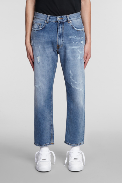 Mauro Grifoni Jeans In Cyan Denim In Blue | ModeSens