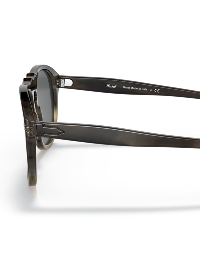 Shop Persol Pilot-frame Design Sunglasses In Brown