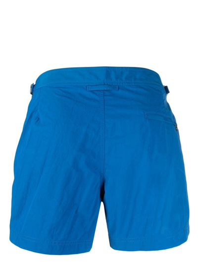 Orlebar Brown Mens Sky Diver Bulldog Swim Shorts 32 In Blue