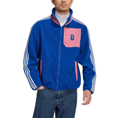 Adidas Originals Adidas Blue Juventus Lifestyler Fleece Full-zip Jacket |  ModeSens