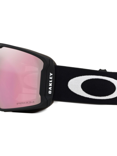 Shop Oakley Line Miner Snow Goggles In Black